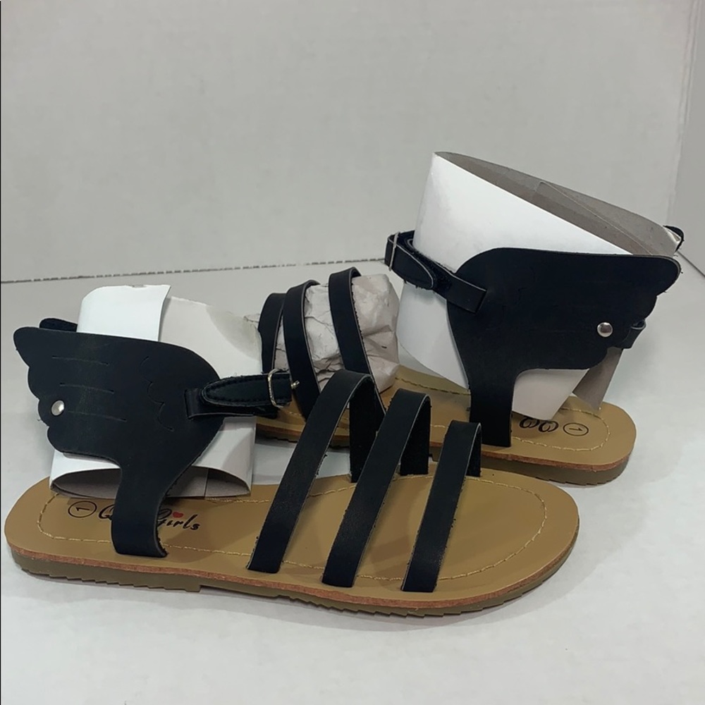 sandals with wings
